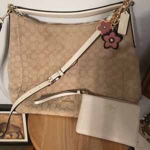 Coach Crossbody/Satchel, Wristlet Set